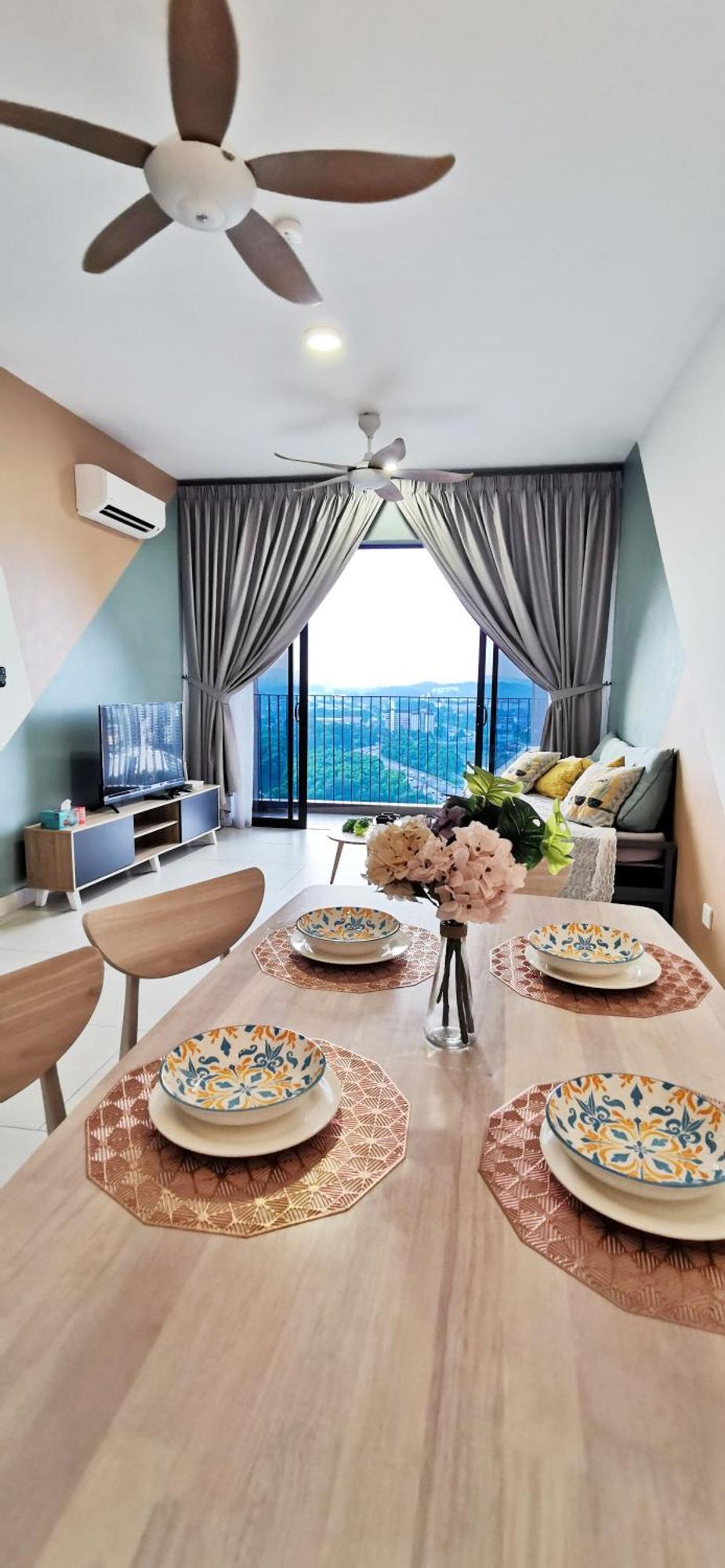 Astetica Pool & Lake View High Floor 100Mbps Wifi Netflix Seri Kembangan Chambre photo
